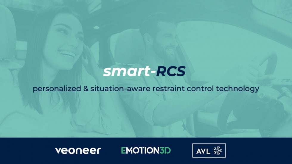 Veoneer, emotion3D and AVL develop personalized restraint control