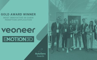 Veoneer and emotion3D recognized for “Most Innovative In-Cabin Perception Application”